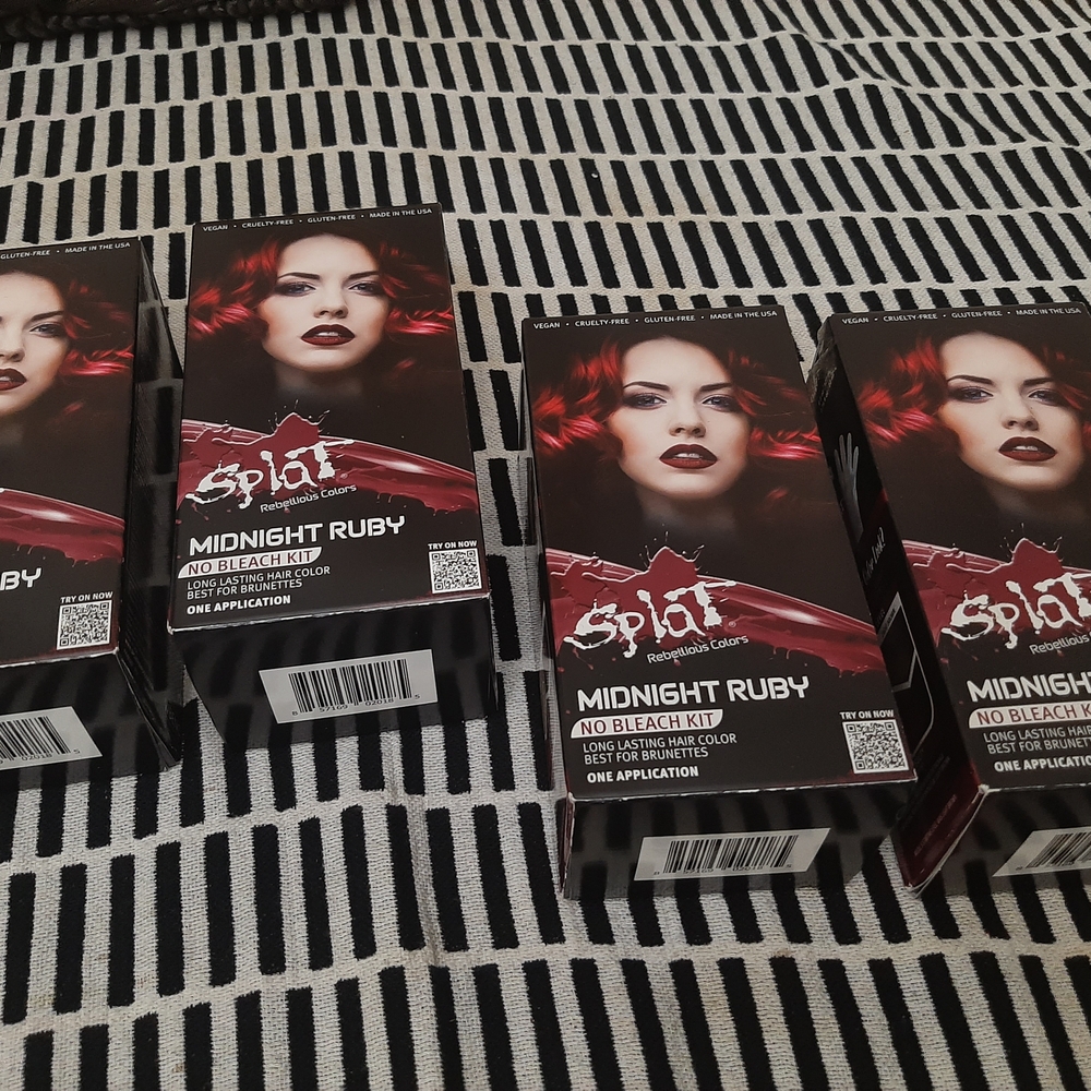 Splat Midnight Ruby Hair Color Kit